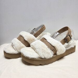 Koolaburra Fuzz'd Out by UGG Adjustable Slide Sandal Size-9 NIB